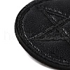 Computerized Embroidery Imitation Leather Self Adhesive Patches DIY-G031-01F-3