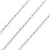 10M Brass Cable Chains CHC-L052-02D-P-1