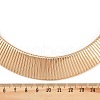 Alloy Wide Choker Necklaces for Women NJEW-C090-01G-3