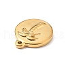 304 Stainless Steel Pendants STAS-I334-13G-2