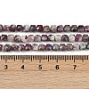 Natural Plum Bblossom Tourmaline Beads Strands G-RM2025-D49-4x4mm-5