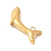 304 Stainless Steel Charms STAS-Q351-02G-E-2