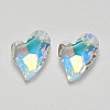 K9 Glass Rhinestone Pendants GLAA-F083-01A-05-1