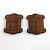 Dyed Rectangle Wood Pendants WOOD-R240-11-1