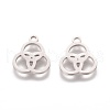 Tarnish Resistant 201 Stainless Steel Charms STAS-Q201-T170-2