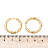 Ion Plating(IP) 304 Stainless Steel Hoop Earrings EJEW-P177-G-24-3