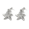 Brass Micro Pave Clear Cubic Zirconia Pendants KK-S367-15B-1