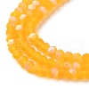 Imitation Jade Glass Beads Strands EGLA-YW0003-19A-04-4