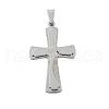 304 Stainless Steel Pendants STAS-G346-48P-1