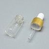 Synthetic Quartz Openable Perfume Bottle Pendants G-E556-08B-4