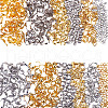 SUNNYCLUE Brass Crimp Beads Covers KK-SC0001-09-2