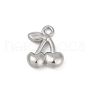 304 Stainless Steel Charms STAS-D366-08D-P-1