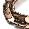 Synthetic Non-magnetic Hematite Beads Strands G-P545-I01-01D-3