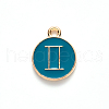 Alloy Enamel Pendants ENAM-S124-01A-05I-2