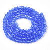 Imitation Jade Glass Beads Strands EGLA-A039-J2mm-D04-3