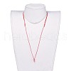 Adjustable Korean Waxed Polyester Cord Necklace Making AJEW-JB00493-04-4