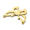 304 Stainless Steel Pendants STAS-D036-03A-G-2