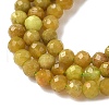 Natural Yellow Green Opal Beads Strands G-D306-A06-2mm-4