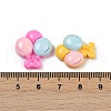Opaque Resin Enamel Cabochons CRES-D308-13-4