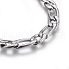 Tarnish Resistant 304 Stainless Steel Figaro Chain Bracelets BJEW-L637-04B-P-2