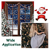 Craftdady 9 Styles Painted Christmas Natural Wood Beads WOOD-CD0001-35-9