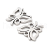 Non-Tarnish 316 Surgical Stainless Steel Charms STAS-Q314-19P-2