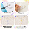 64 Patterns Non-woven Fabrics Water-soluble Embroidery Aid Drawing Sketch DIY-TAC0100-003-4