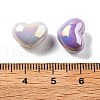 UV Plating Opauqe Acrylic Beads PACR-Q005-01-3