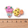 Opaque Resin Cabochons CRES-D311-02-3