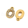 304 Stainless Steel Pendants STAS-L080-002G-10-2