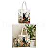 Canvas Women's Tote Bags ABAG-WH0057-002-8