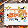 Large Plastic Reusable Drawing Painting Stencils Templates DIY-WH0202-231-6