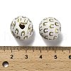 St. Patrick's Day Series Printed Schima Wood European Beads WOOD-V002-01F-3