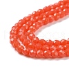 Glass Imitation Jade Beads Strands GLAA-H021-02-01-5