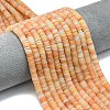 Natural Red Aventurine Beads Strands G-P575-B05-6x1mm-04-1