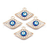 Alloy Enamel Pendants PALLOY-N153-49-1