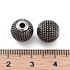 316 Surgical Stainless Steel Beads STAS-K276-28AS-3