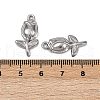 304 Stainless Steel Pendants STAS-D363-10P-3