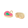 Brass Enamel Charms KK-Z017-03-NR-4