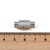 304 Stainless Steel Magnetic Clasps STAS-C127-18D-P-3