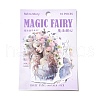 10Pcs Magic Fairy Waterproof PET Self-Adhesive Decorative Stickers DIY-M053-05D-1