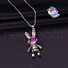 Alloy Pendant 316 Surgical Stainless Steel Chain Necklaces for Men FS-WG50373-09-1