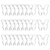 24Pcs Acrylic Wine Glass Charms AJEW-FG0003-46D-1