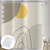 CREATCABIN 5 Sets Self Adhesive ABS Plastic Shower Curtain Clips DIY-CN0003-12-4
