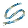 Natural Blue Green Yellow Apatite Beads Strands G-NH0050-B01-01-3