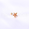 Brass Micro Pave Cubic Zirconia Cartilage Earring WG3714F-02-3