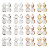24Pcs 4 Colors Silicone Ear Nuts FIND-TA0001-52-10