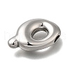 304 Stainless Steel Pendants STAS-S166-02P-17-2