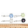 Handmade Polymer Clay Rhinestone Tassel Dangle Beads CLAY-H003-01M-4