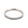 304 Stainless Steel Rhinestone Rings STAS-D178-02P-05-2